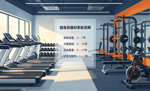 健身房器材應該多久更新一次？什麽時候需要更換設備？