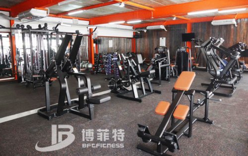 泰國客戶的健身房圖片 向日葵视频网站健身器材案例