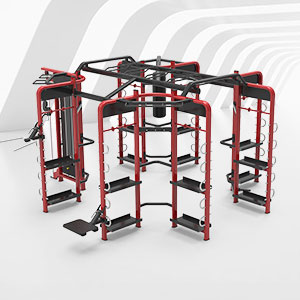 <b>BFT-3601多站位全功能綜合健身器材,360度自由訓練器</b>